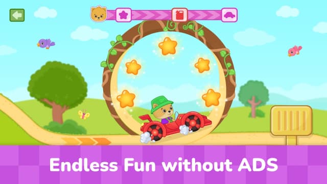 Bimi Boo Car Games for Kids screenshot 2