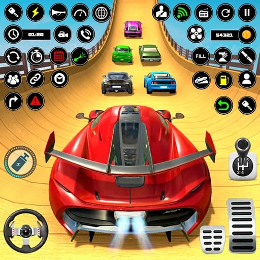 Impossible Car Stunt Games: Extreme Racing Tracks screenshot 3