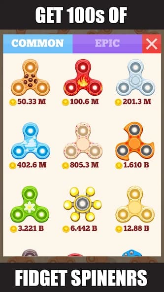 Spinner Evolution - Merge Fidget Spinners! screenshot 2