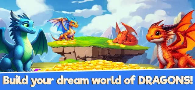 Dragon Paradise City: Breeding War Game screenshot 3