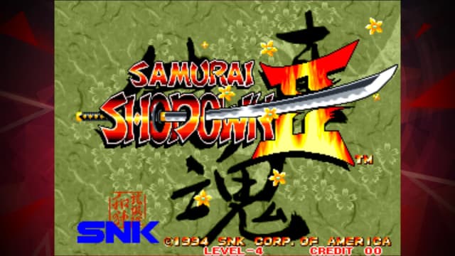 SAMURAI SHODOWN II ACA NEOGEO APK screenshot 1