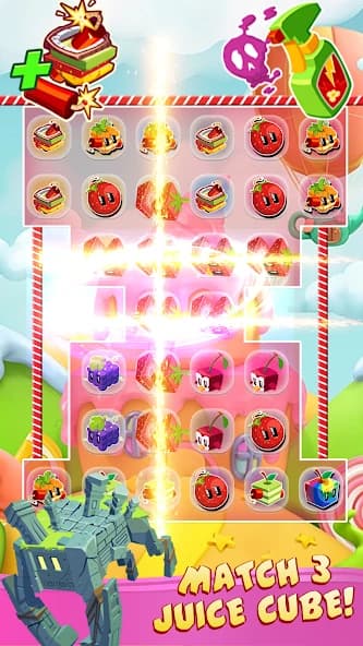 Juice Cubes (MOD, unlimited gold) 1.38.02 screenshot 2
