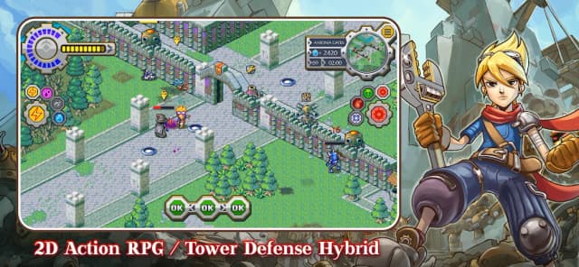 Crunchyroll: Lock's Quest screenshot 2