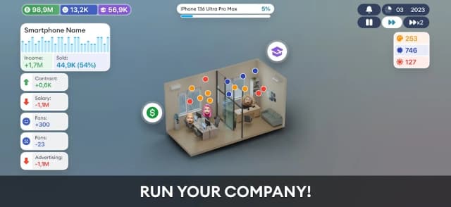 Devices Company Tycoon Inc APK screenshot 4