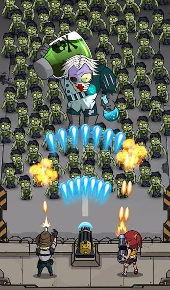 Zombie War: Idle Defense Game screenshot 3
