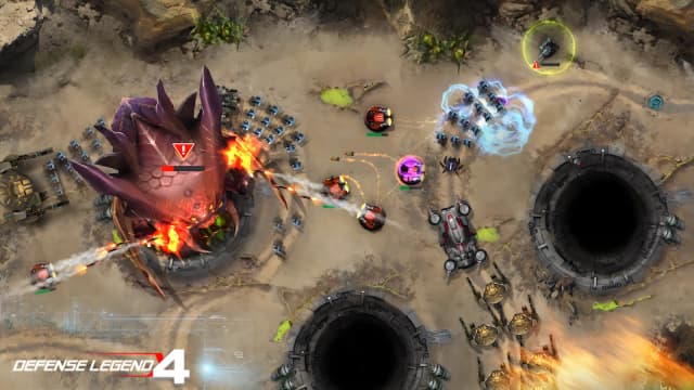 Defense Legend 4: Sci-Fi Tower defense screenshot 2