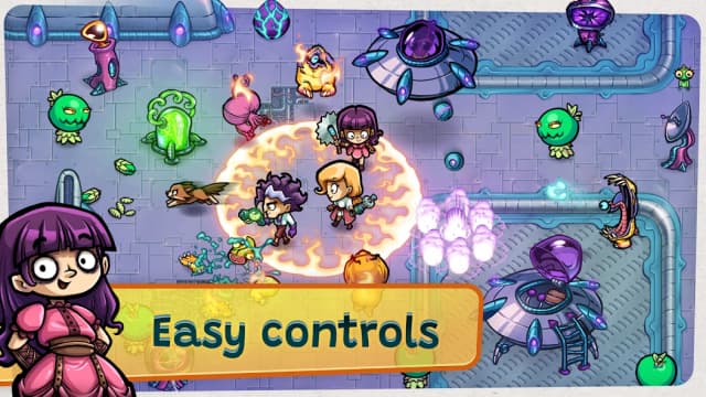 Alien Food Invasion Premium APK screenshot 3