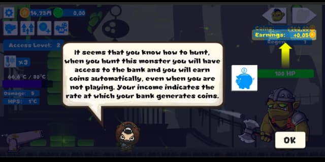 Idle Cannon Quest: Tap Clicker screenshot 5