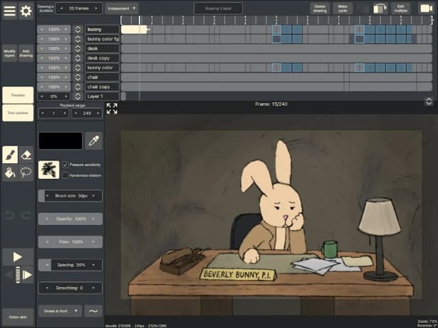 RoughAnimator – animation app APK screenshot 1