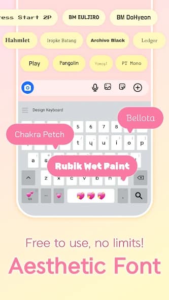 Design Keyboard Premium APK screenshot 3