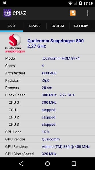 CPU-Z (Premium) 1.21 screenshot 1