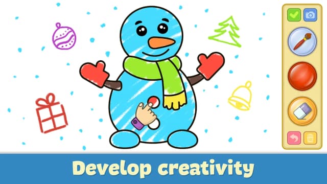 Kids coloring game screenshot 3