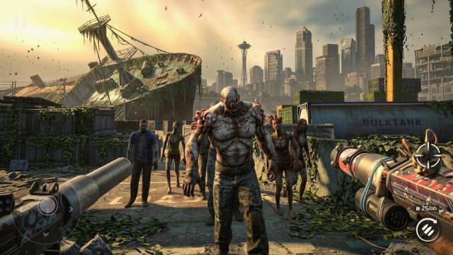 Zombie Harbor: Zombie Shooter APK screenshot 1