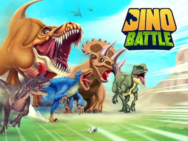 Dino Battle screenshot 1