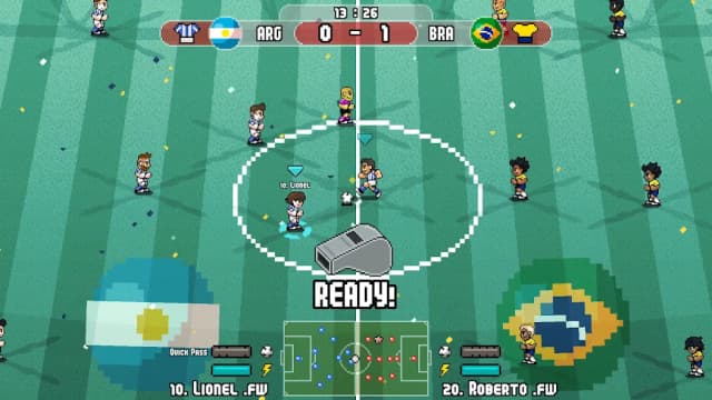 Pixel Cup Soccer – Ultimate APK screenshot 1