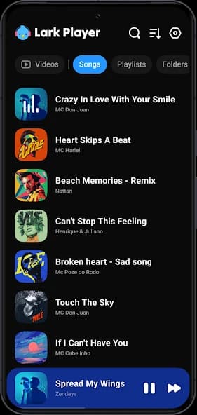 Music Player by Lark Player - for Music & Youtube screenshot 1