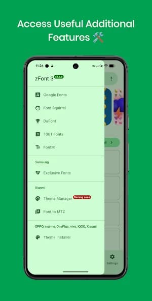 zFont 3 – Emoji & Custom Font Changer [No ROOT] APK screenshot 5