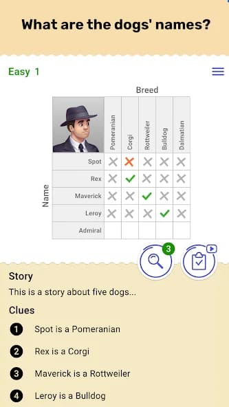 Cross Logic: Smart Puzzle Game APK screenshot 1