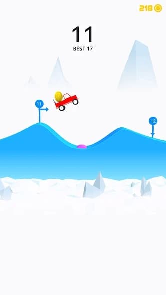 Risky Road (MOD, unlimited coins) 2.0 screenshot 2