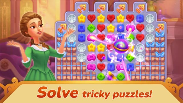 Storyngton Hall: Игры три-в-ряд и дизайн особняка screenshot 1