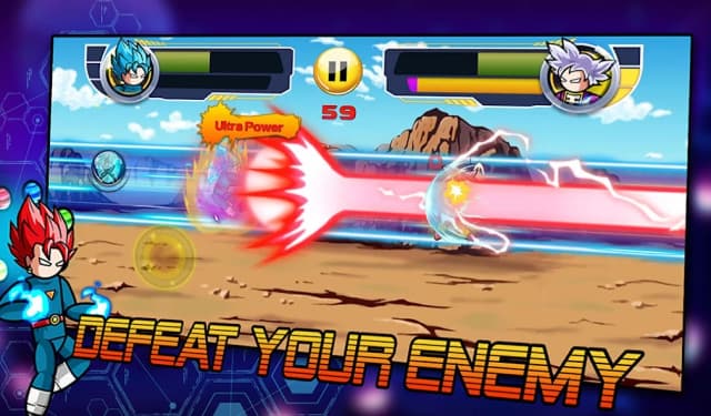 Stickman Warriors Dragon Legend Super Battle Fight APK screenshot 1