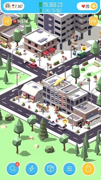 Idle Island - City Building Tycoon screenshot 4