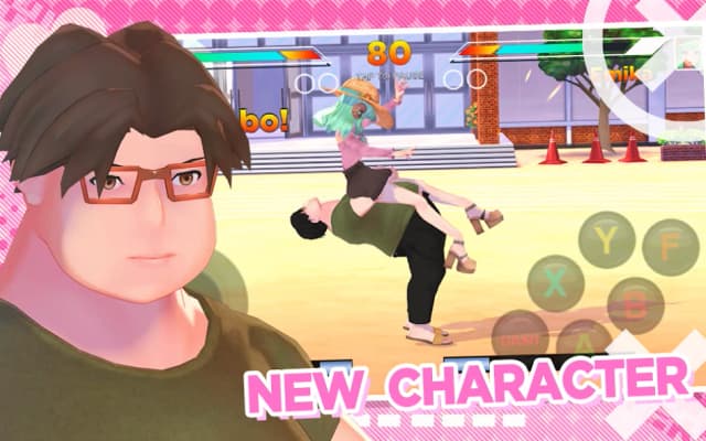 High School Girl Anime Fighter APK screenshot 2