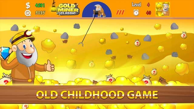 Gold Miner Classic screenshot 1