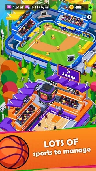 Sports City Tycoon - Idle Sports Games Simulator screenshot 2