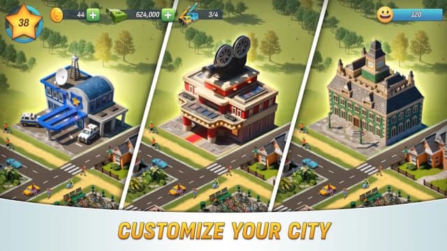 City Island 5: Deluxe Go Build screenshot 1