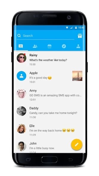 GO SMS Pro (Premium) 7.16 screenshot 3