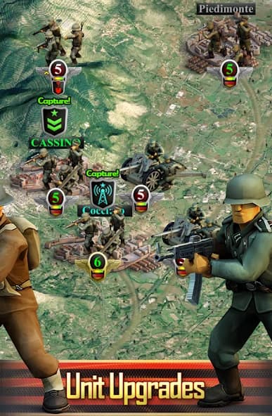 Frontline: Western Front - WW2 Strategy War Game screenshot 3