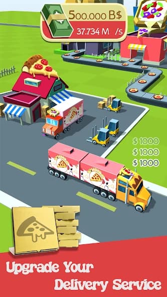 Pizza Factory Tycoon - Idle Clicker Game screenshot 3