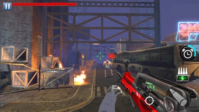 Zombie City : Dead Zombie Survival Shooting Games screenshot 5
