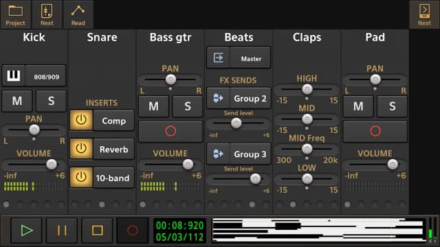 Audio Evolution Mobile Studio APK screenshot 2