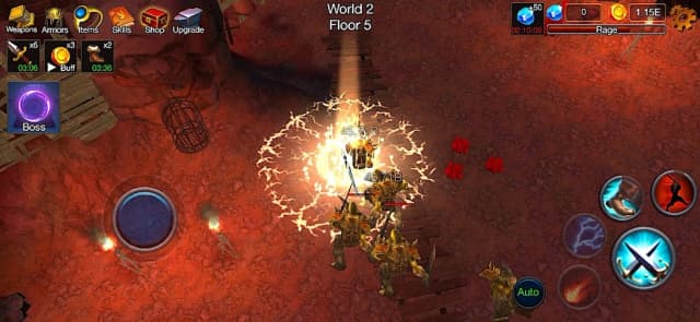 Dungeon Clash - Idle AFK RPG | 3D Offline Crawler screenshot 2