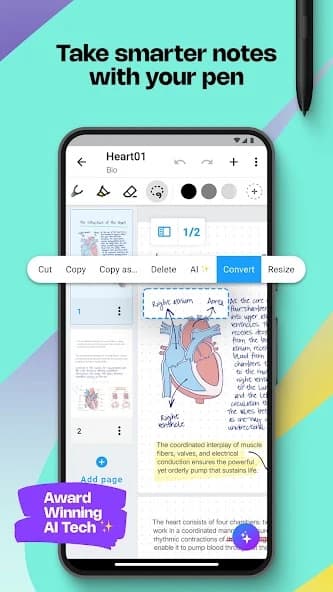 Nebo – Take better notes APK screenshot 1