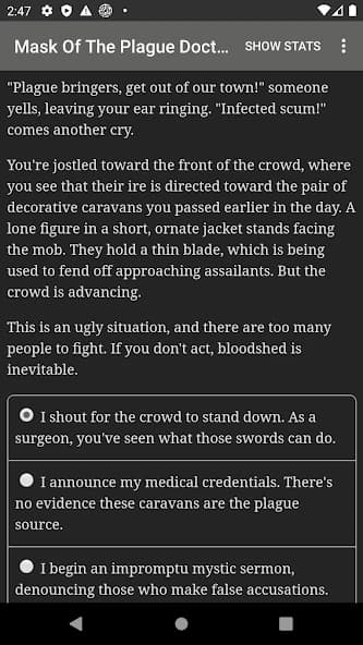 Mask of the Plague Doctor screenshot 2