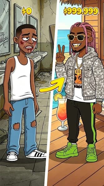 Rap Star:Idle Clicker screenshot 3