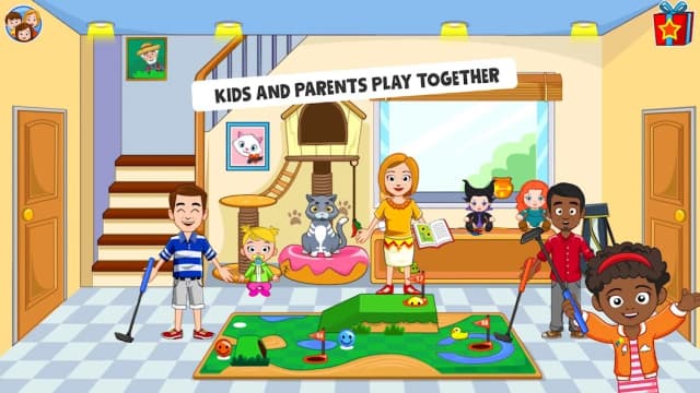 My Town : Best Friends' House games for kids screenshot 1