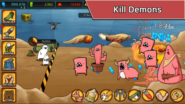 [VIP]Missile Dude RPG: Tap Tap Missile screenshot 3