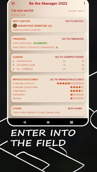 Be the Manager 2022 APK screenshot 2