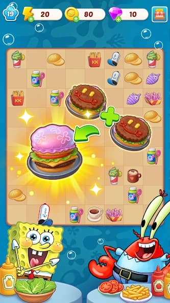 Merge Cooking: Theme Restaurant APK screenshot 1
