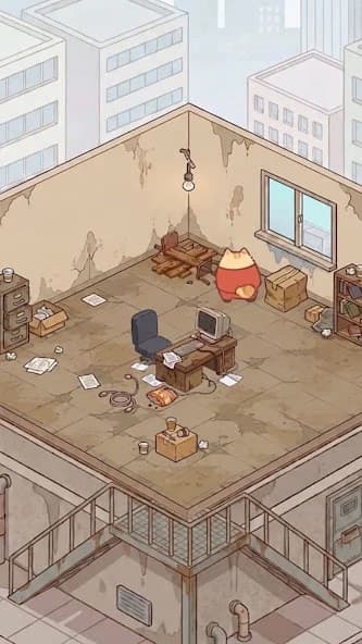 Office Cat: Idle Tycoon Game APK screenshot 1