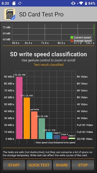 SD Card Test Pro APK screenshot 3
