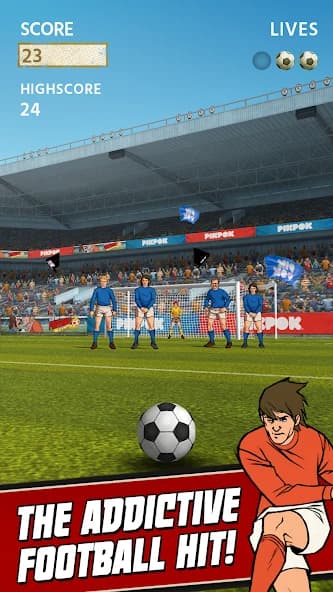 Flick Kick Football Kickoff screenshot 1