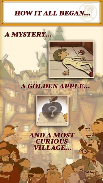 Layton: Curious Village in HD screenshot 2