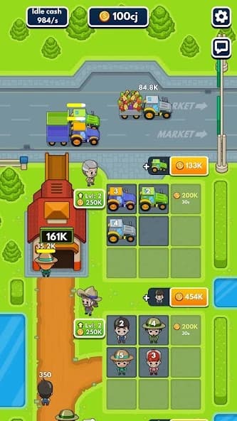 Idle Farm Tycoon - Merge Simulator screenshot 5