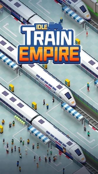 Idle Train Empire – Idle Games APK screenshot 1