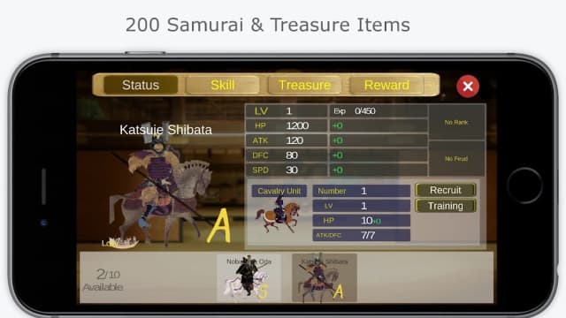 The Samurai Wars Samurai Real Portrait screenshot 3